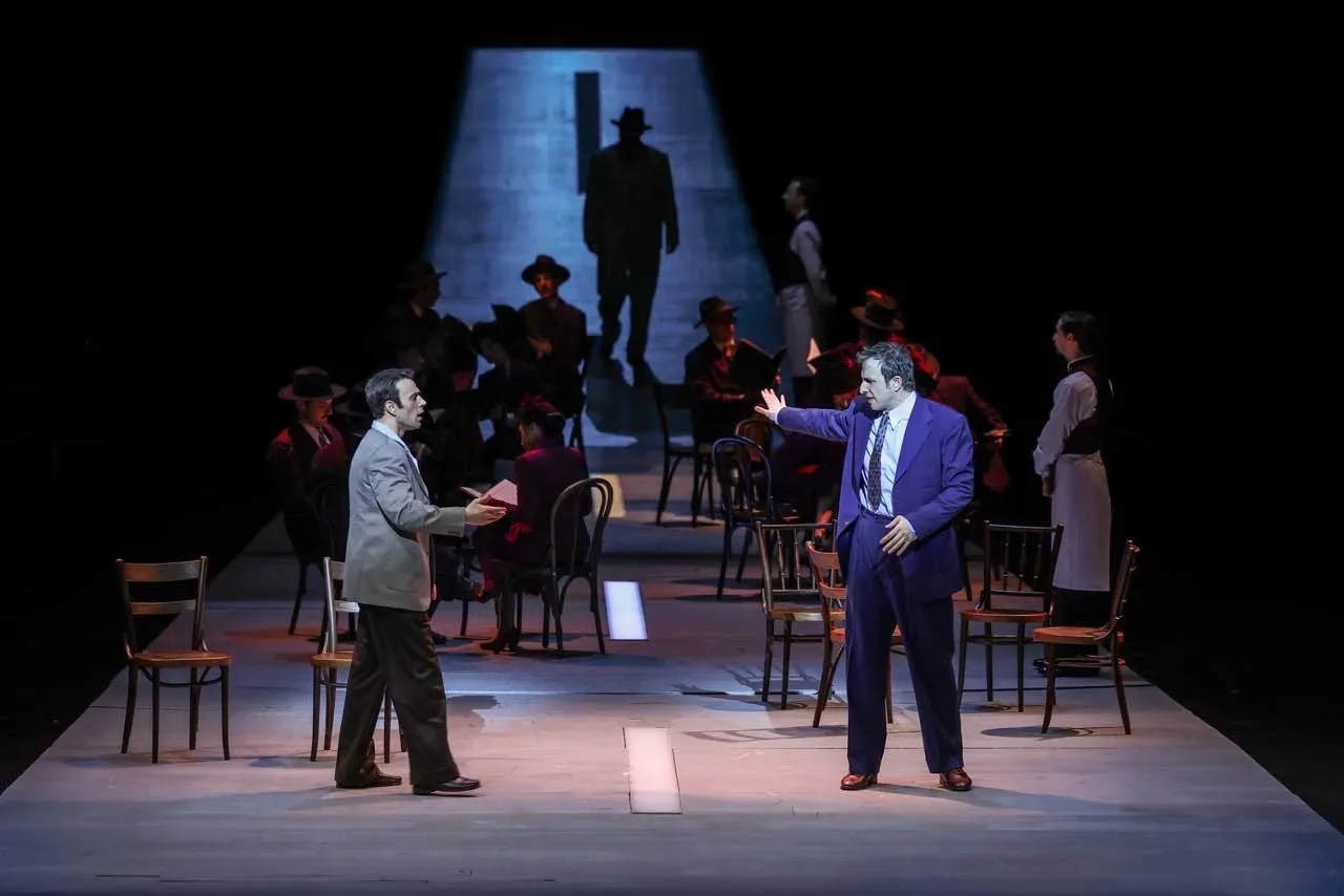A production of Death of a Salesman, costume work by Neslihan Orhan
